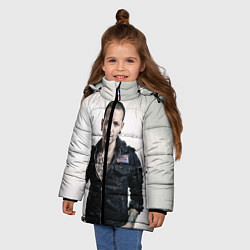 Куртка зимняя для девочки Честер Беннингтон, цвет: 3D-черный — фото 2