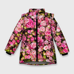 Зимняя куртка для девочки Розовый рай