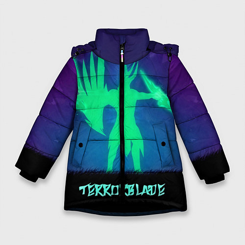 Зимняя куртка для девочки Terrorblade Rage / 3D-Черный – фото 1