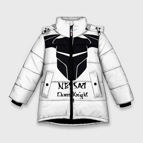Зимняя куртка для девочки Nessaj: Chaos Knight / 3D-Черный – фото 1