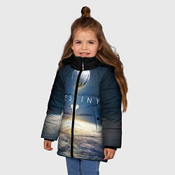 Куртка зимняя для девочки Destiny 11, цвет: 3D-красный — фото 2