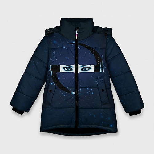 Зимняя куртка для девочки Evanescence Eyes / 3D-Черный – фото 1