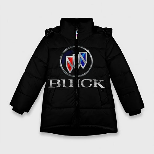 Зимняя куртка для девочки Buick / 3D-Черный – фото 1