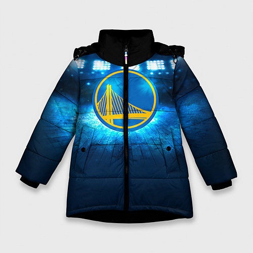 Зимняя куртка для девочки Golden State Warriors 6 / 3D-Черный – фото 1