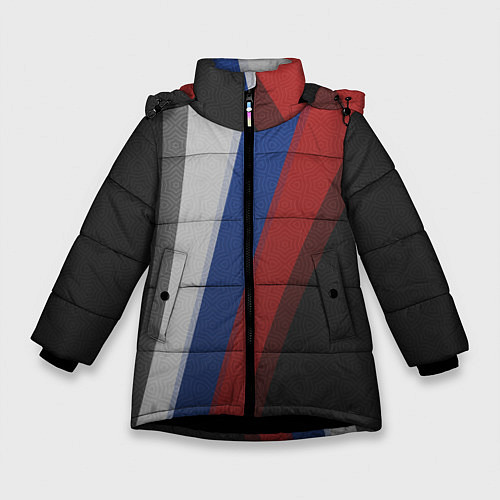 Зимняя куртка для девочки Sport Russia / 3D-Черный – фото 1