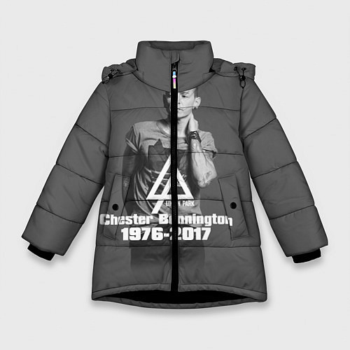 Зимняя куртка для девочки Память о Беннингтоне / 3D-Черный – фото 1