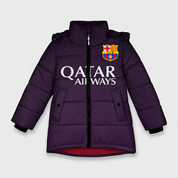 Зимняя куртка для девочки Barcelona FC: Violet
