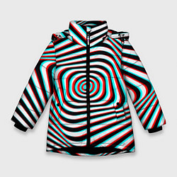 Зимняя куртка для девочки RGB optical