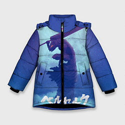 Куртка зимняя для девочки Berserk Night, цвет: 3D-черный