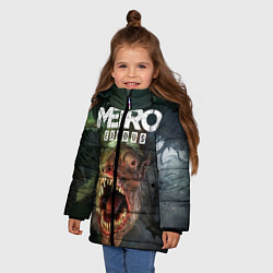 Куртка зимняя для девочки Metro Exodus, цвет: 3D-красный — фото 2