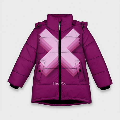 Зимняя куртка для девочки The XX: Purple / 3D-Черный – фото 1