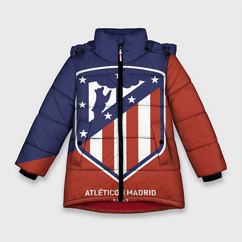 Зимняя куртка для девочки Atletico Madrid FC 1903 / 3D-Красный – фото 1