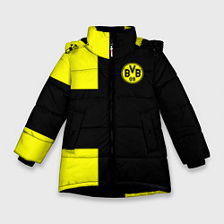 Зимняя куртка для девочки BVB FC: Black style