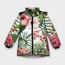 Зимняя куртка для девочки Таинственный остров