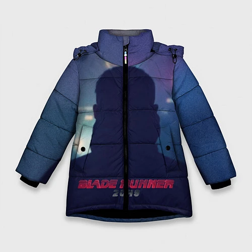 Зимняя куртка для девочки BR 2049: Shadow man / 3D-Черный – фото 1