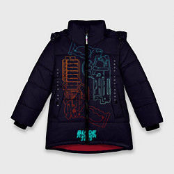 Зимняя куртка для девочки Blade Runner Guns