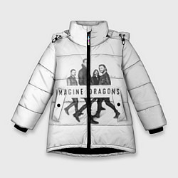 Зимняя куртка для девочки Imagine Dragons: White