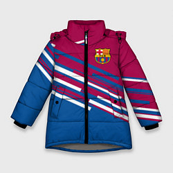 Зимняя куртка для девочки Barcelona FC: Sport Line 2018