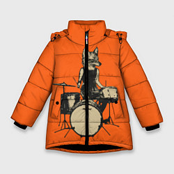 Зимняя куртка для девочки Drums Fox