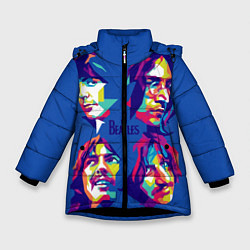 Зимняя куртка для девочки The Beatles: Faces