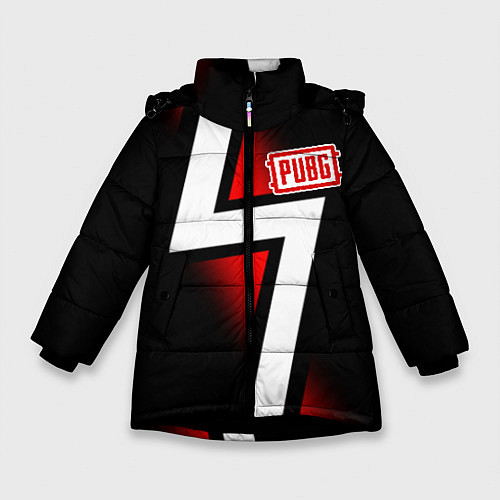 Зимняя куртка для девочки PUBG: Flash Killer / 3D-Черный – фото 1