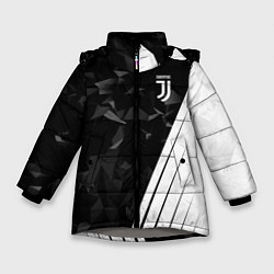 Зимняя куртка для девочки FC Juventus: Abstract
