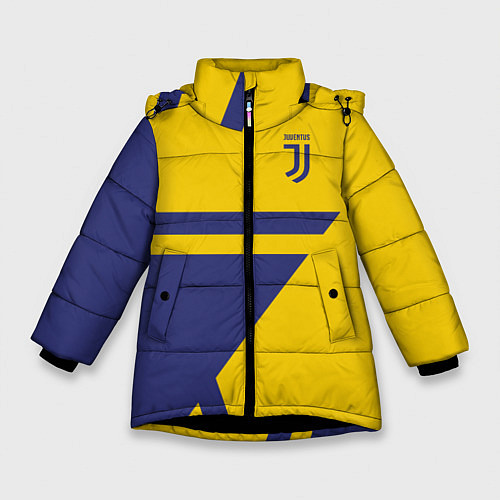 Зимняя куртка для девочки FC Juventus: Star / 3D-Черный – фото 1