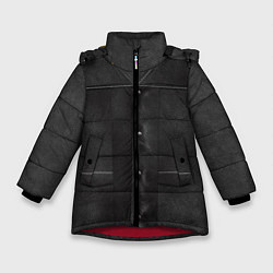 Куртка зимняя для девочки Униформа Дэрила, цвет: 3D-красный