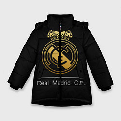 Зимняя куртка для девочки FC Real Madrid: Gold Edition