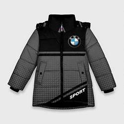Зимняя куртка для девочки BMW SPORT БМВ СПОРТ