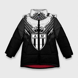 Зимняя куртка для девочки FC Monaco: Black Style