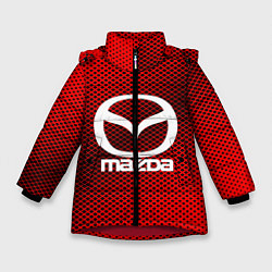 Зимняя куртка для девочки Mazda: Red Carbon