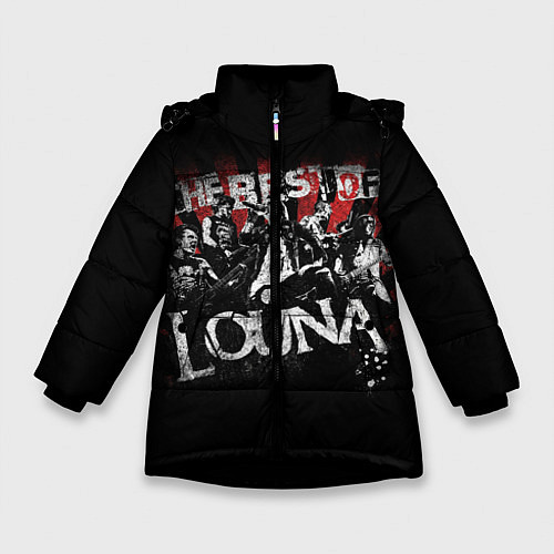Зимняя куртка для девочки The best of Louna / 3D-Черный – фото 1