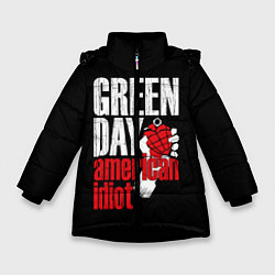 Зимняя куртка для девочки Green Day: American Idiot