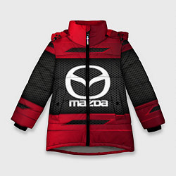 Куртка зимняя для девочки Mazda Sport, цвет: 3D-светло-серый