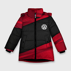 Зимняя куртка для девочки Volkswagen: Red Sport