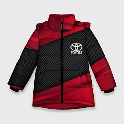 Зимняя куртка для девочки Toyota: Red Sport