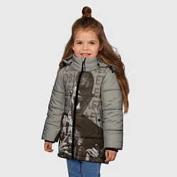Куртка зимняя для девочки OBLADAET, цвет: 3D-черный — фото 2