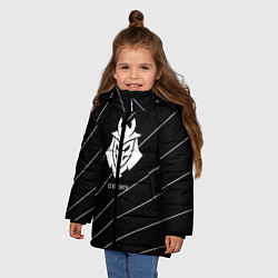 Куртка зимняя для девочки Cs:go - G2 ESPORTS 2022, цвет: 3D-черный — фото 2