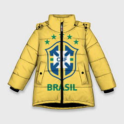 Зимняя куртка для девочки Brazil Team