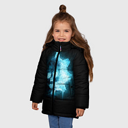 Куртка зимняя для девочки Gears of War: Death Shadow, цвет: 3D-черный — фото 2
