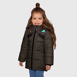 Куртка зимняя для девочки Detroit: Delivery Man, цвет: 3D-черный — фото 2