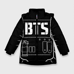 Зимняя куртка для девочки BTS ARMY