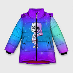 Зимняя куртка для девочки Marshmello: Spaceman
