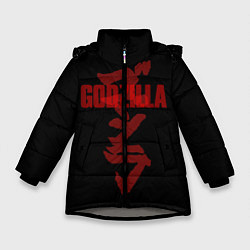Зимняя куртка для девочки Godzilla: Hieroglyphs