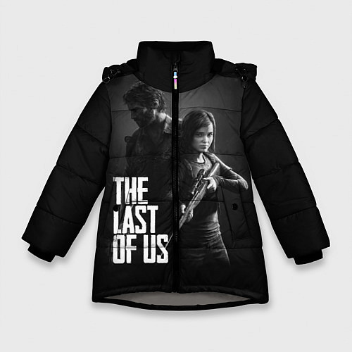 Зимняя куртка для девочки The Last of Us: Black Style / 3D-Светло-серый – фото 1