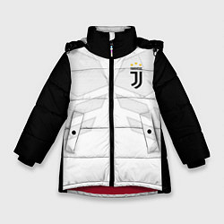 Куртка зимняя для девочки JUVENTUS SPORT, цвет: 3D-красный