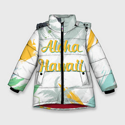 Зимняя куртка для девочки Aloha Hawaii