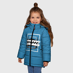 Куртка зимняя для девочки R6S: Frost, цвет: 3D-черный — фото 2