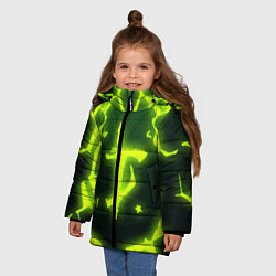 Куртка зимняя для девочки DOOM Covered, цвет: 3D-черный — фото 2